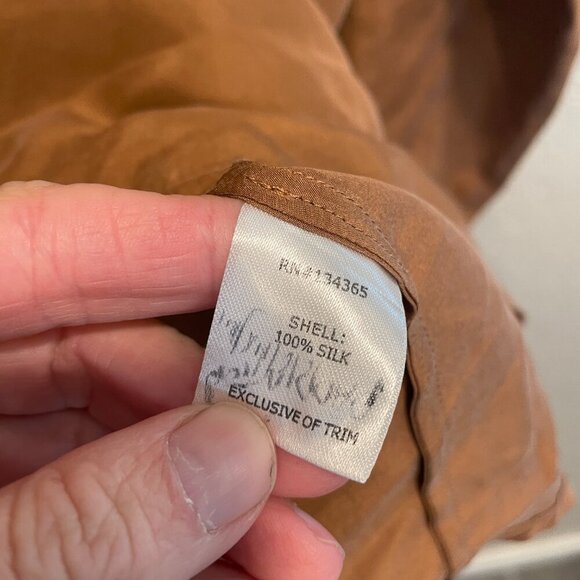 Sigrid Olsen Signature 100% Silk Embroidered Blouse S - Picture 4 of 5